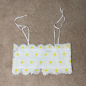 Bandeau Sunflower Top